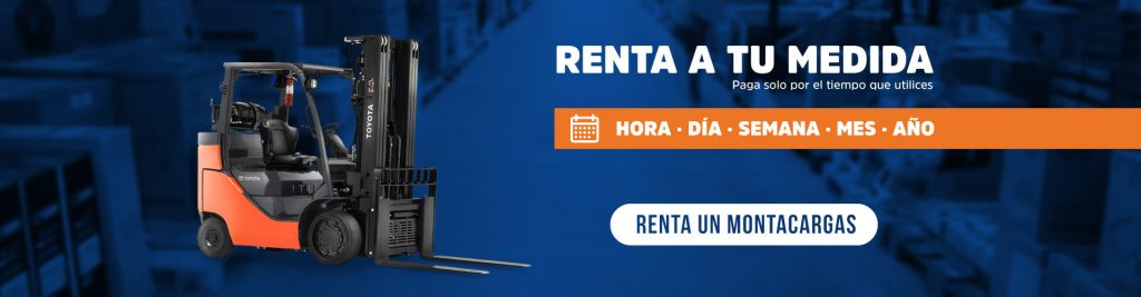 Renta de Montacargas por mes